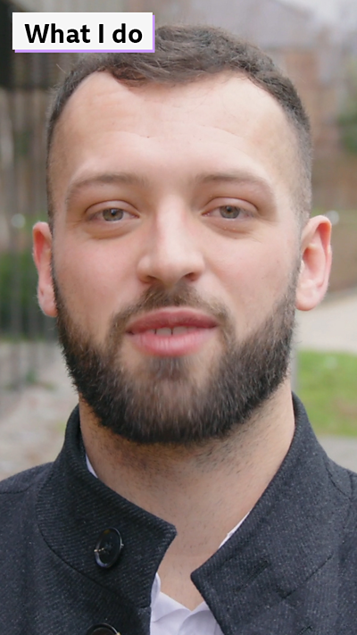 Josh talking about being a Community Cohesion Officer