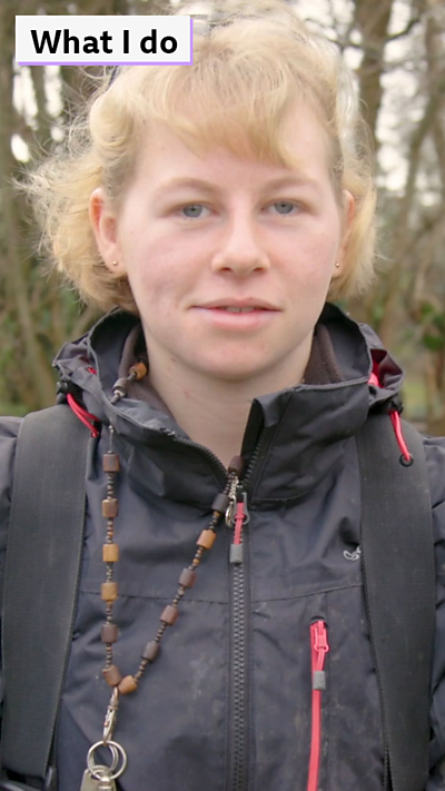 Video of Florrie talking about being a bird of prey specialist
