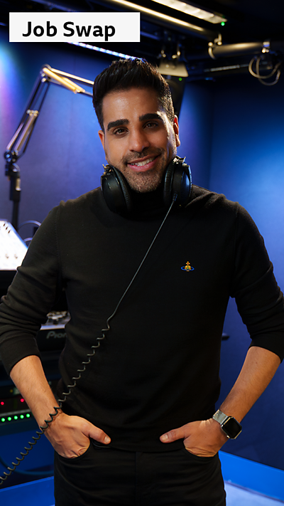 A video of Dr Ranj swapping jobs with Charlie Tee (DJ/Radio Presenter)