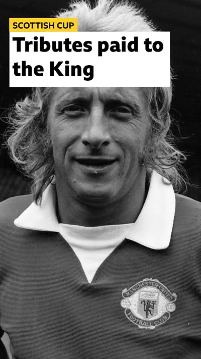 Minutes applause for Denis Law