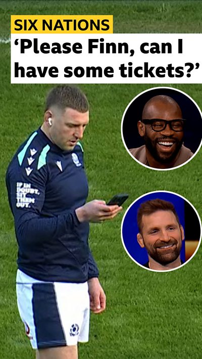 Finn Russell, Ugo Monye & John Barclay