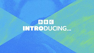 BBC Introducing in white text on a green and blue geometric background
