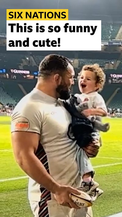 Ellis Genge & daughter