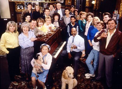 EastEnders : 1985 : Cast shot