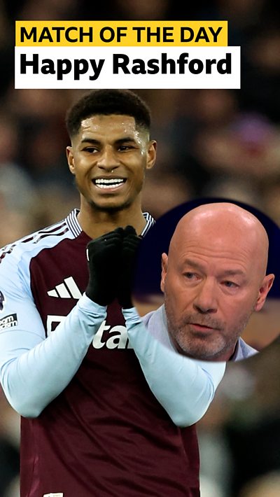 Marcus Rashford and Alan Shearer