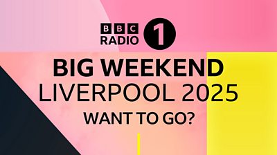 Graphic saying Radio 1 Big Weekend Luton 2024 - want to go?