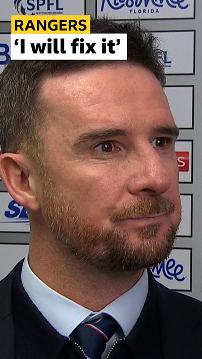 Rangers interim manager Barry Ferguson says there's a 'clear problem playing at home' and vows to fix it.