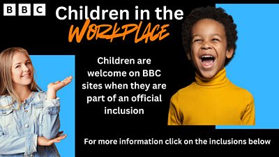 Black background with a picture of a teenage girl and a young male child smiling
