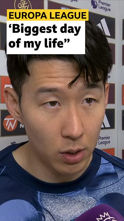 Son hopes for 'history' in Europa League final