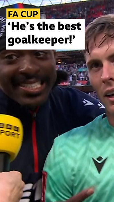 Jean-Philippe Mateta and Dean Henderson