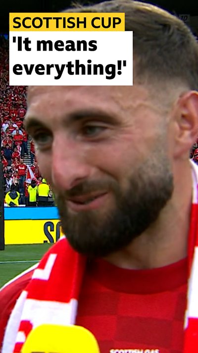 Shinnie revels in Aberdeen cup win