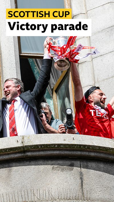 Aberdeen victory parade