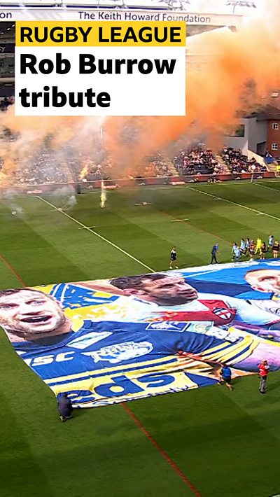 Headingley's Rob Burrow tribute
