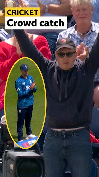 Man catches six in crowd