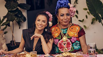 Eva Longoria and Felina Santiago