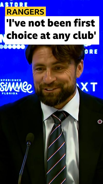 Maritn speaks to press for first time since Rangers appointment