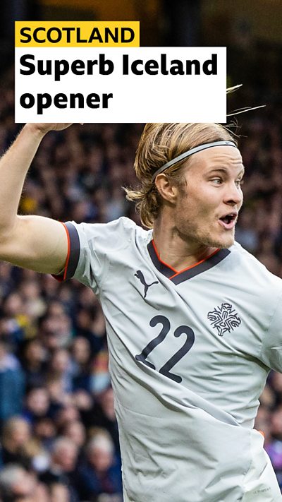 Iceland stun Scotland