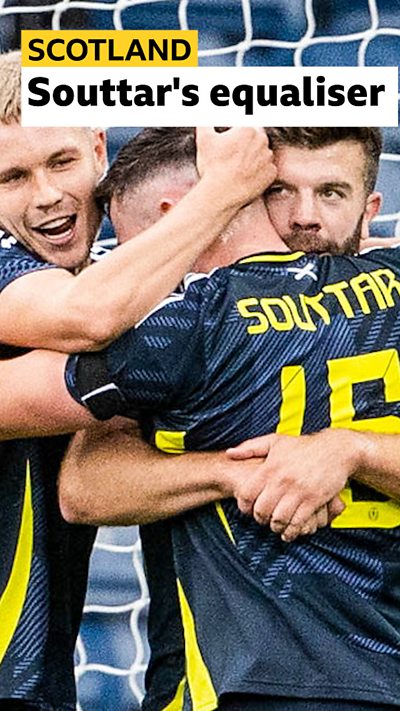 Souttar levels for Scotland