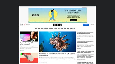 BBC.com homepage image