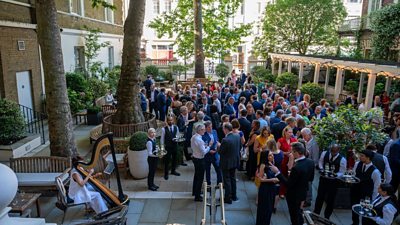 The 2025 ÃÛÑ¿´«Ã½ Correspondents' Charity Dinner drinks reception