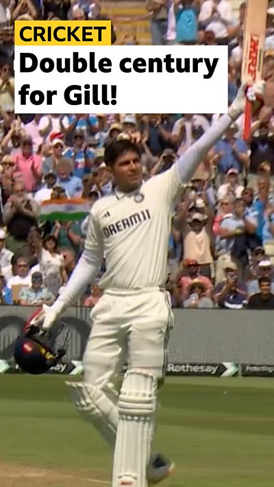 Shubman Gill of India