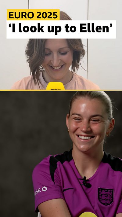 Ellen White and Alessia Russo