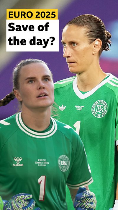 Euro 2025: Berger or Ostergaard? Which save is better?