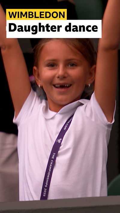 Novak Djokovic's daughter