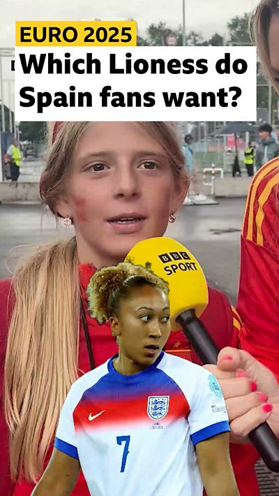 A Spain fan talking about Lauren James