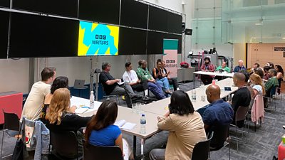 Image of the concluding event for the ѿý Writers Voices London and South groups 2025