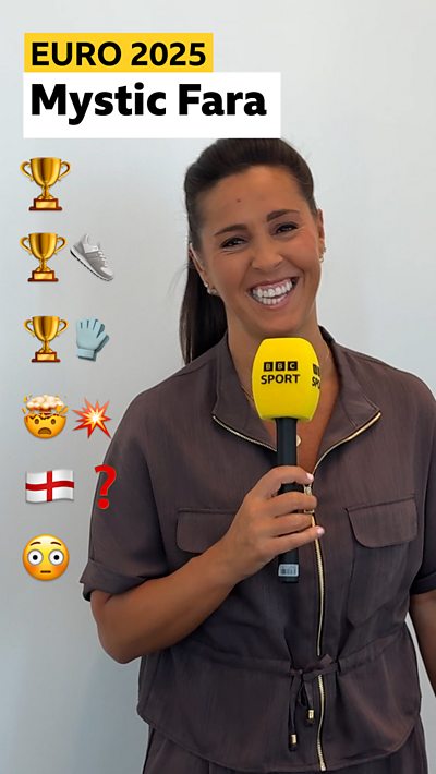 BBC Sport pundit Fara Williams gives her Euro 2025 predicitions