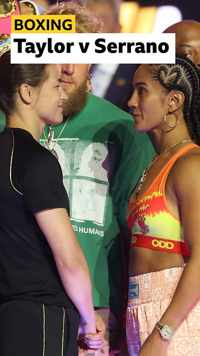 Taylor and Serrano weigh in