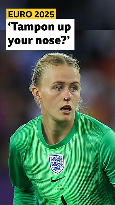Hannah Hampton reacts...
