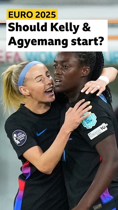 Chloe Kelly and Michelle Agyemang