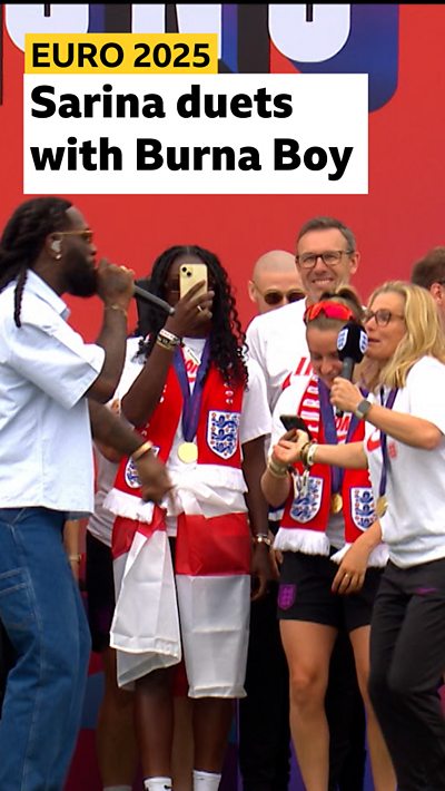 Burna Boy, Sarina Wiegman