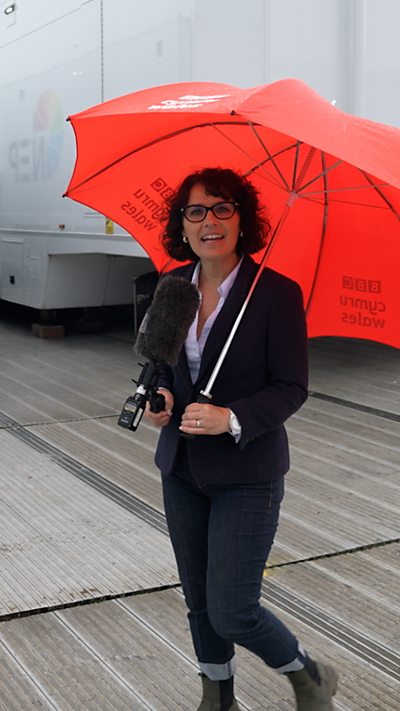Darllediad mwyaf BBC Cymru...