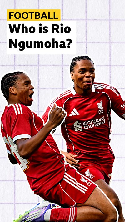 Rio Ngumoha celebrates