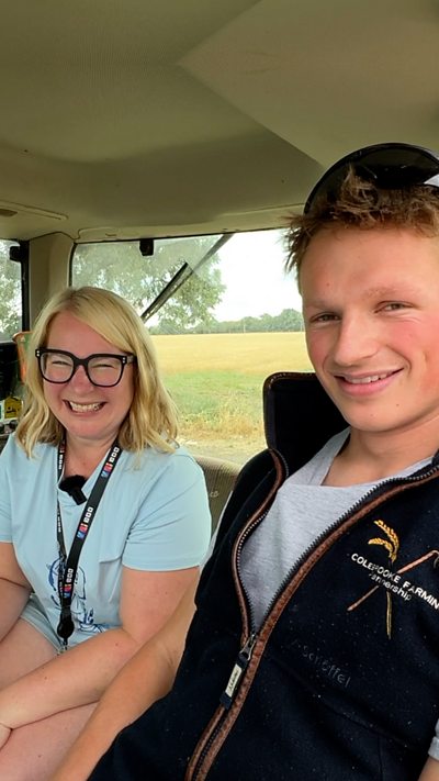 As part of Farmwarch, Sophie Law learns about life as a farmer in Oxfordshire.