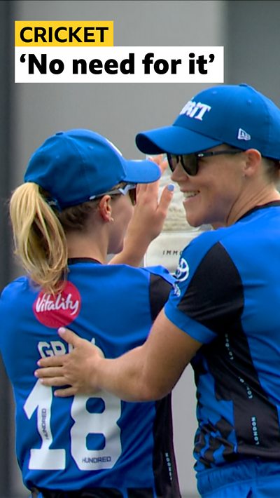 London Spirit players celebrate