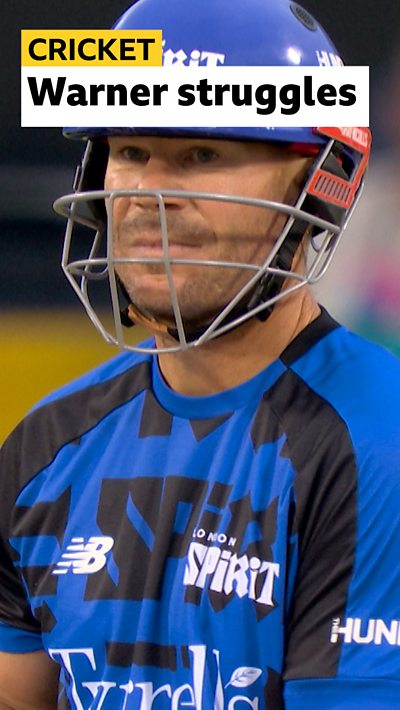 David Warner of London Spirit