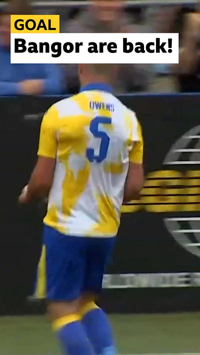 Bangor win on Irish Premiership debut