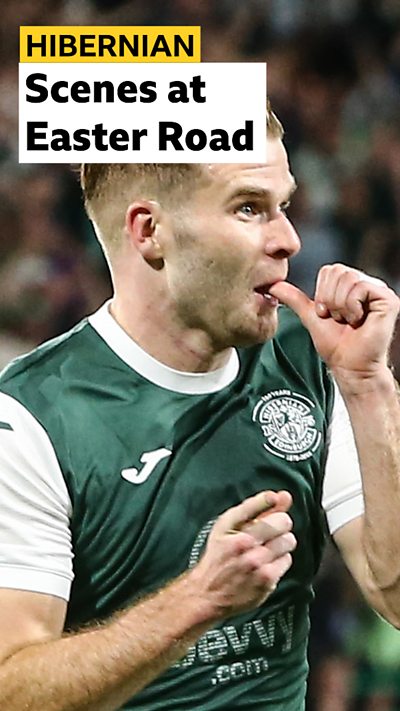 Cadden fires Hibs back in front against Partizan in extra-time