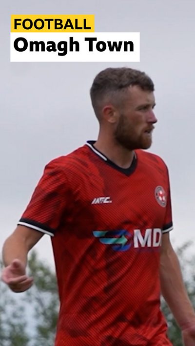 Omagh Town's Caolan McAleer
