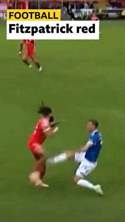 Fitzpatrick sees red