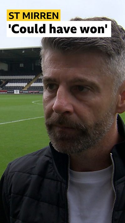 St MIrren - 'Could have won' - Robinson
