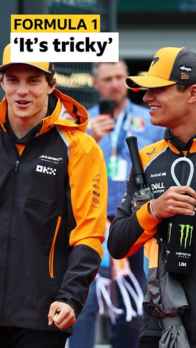 Oscar Piastri and Lando Norris