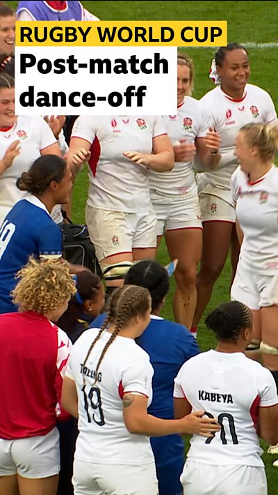 England and Samoa Players