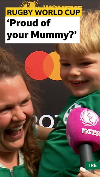 Ellena Perry and son