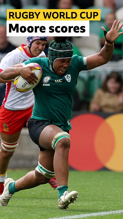 Grace Moore scores against Spain