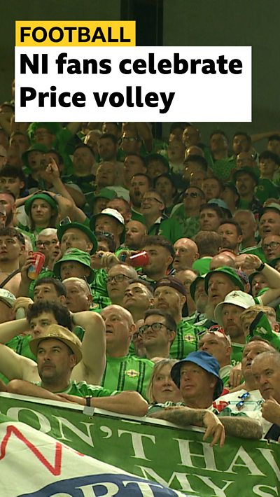 NI fans in Germany